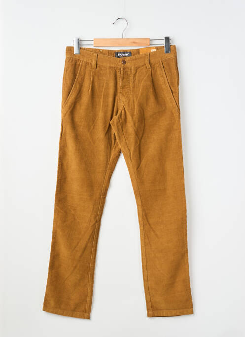 Pantalon chino poches taille normale marron FARAH VINTAGE homme