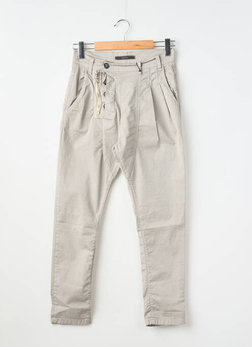 Pantalon chino stretch taille normale gris XAGON MAN homme