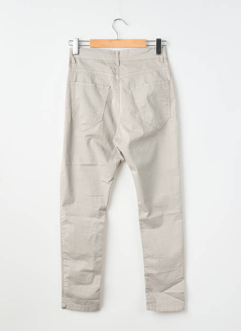 Pantalon chino stretch taille normale gris XAGON MAN homme
