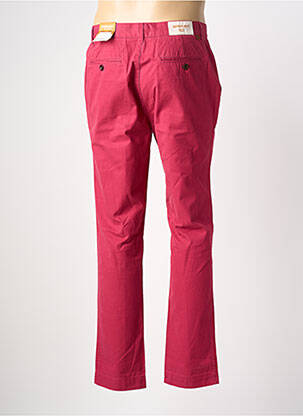 Pantalon chino tissage popeline taille normale rouge FARAH homme