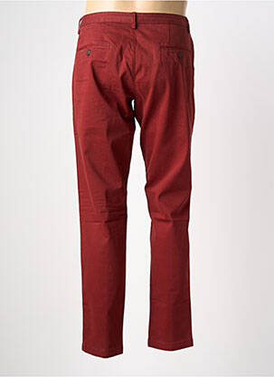 Pantalon chino tissage popeline taille normale orange XAGON MAN homme