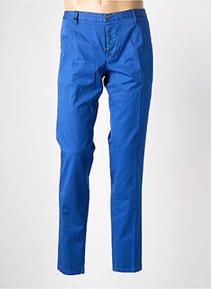 Pantalon chino tissage popeline taille normale bleu XAGON MAN homme