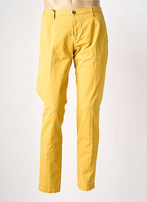 Pantalon chino tissage popeline taille normale jaune XAGON MAN homme