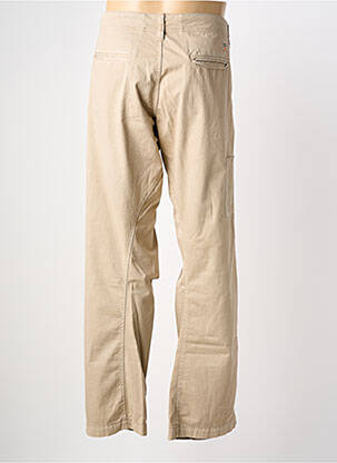 Pantalon droit tissage popeline taille normale beige MELTIN'POT homme