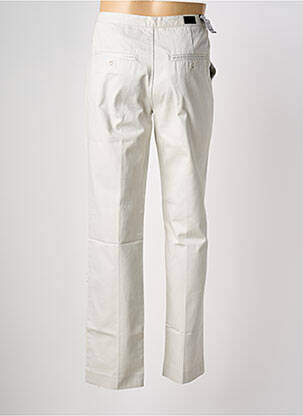 Pantalon chino fermeture zippée sous rabat avec crochet taille normale gris CHEAP MONDAY homme
