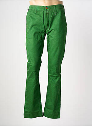 Pantalon chino stretch taille normale vert CHEAP MONDAY homme