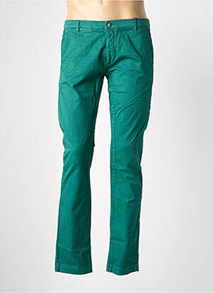 Pantalon chino stretch taille normale vert GAUDI homme