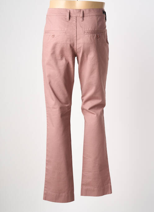 Pantalon chino stretch taille normale rose CHEAP MONDAY homme