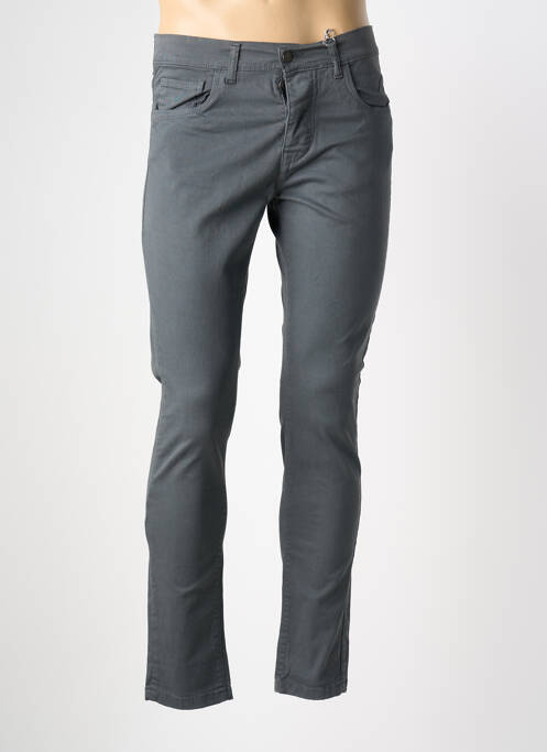 Jeans skinny fermeture boutonnée sur le devant taille normale gris XAGON MAN homme