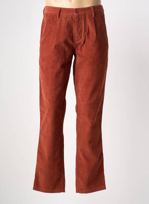 Pantalon chino stretch orange FARAH homme