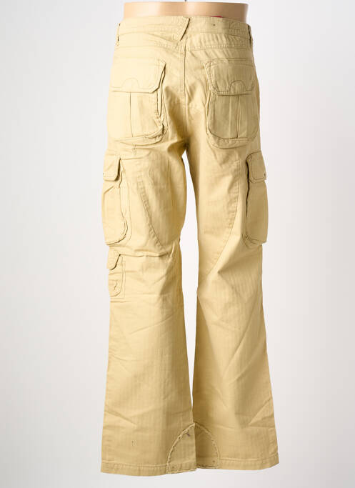 Pantalon cargo coupe droite taille normale beige FIRETRAP homme