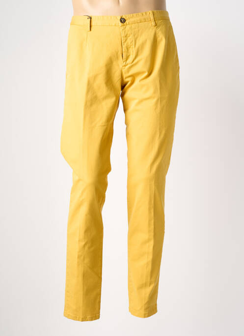 Pantalon chino tissage popeline taille normale jaune XAGON MAN homme
