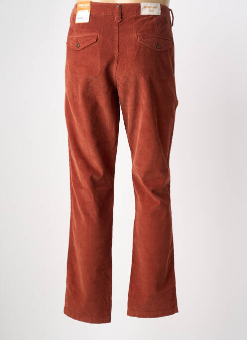 Pantalon chino stretch orange FARAH homme