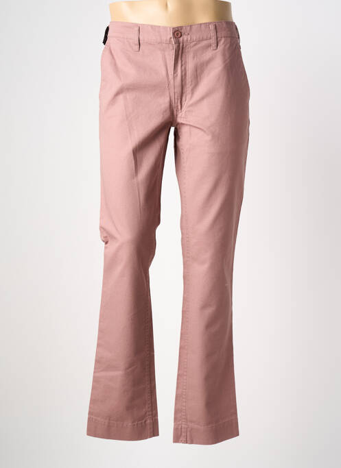 Pantalon chino stretch taille normale rose CHEAP MONDAY homme