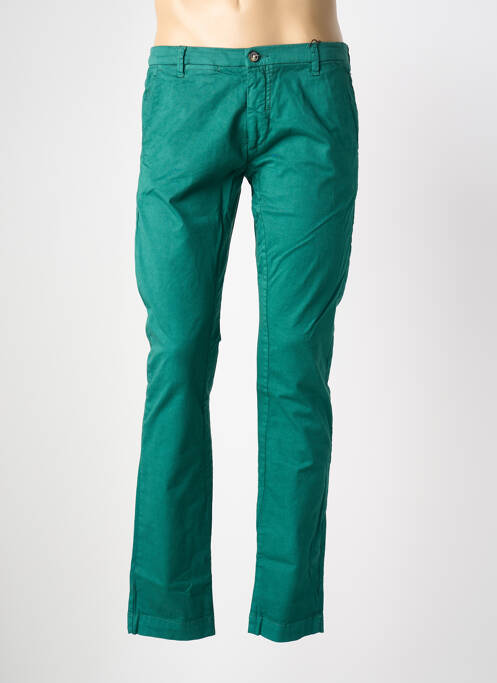 Pantalon chino stretch taille normale vert GAUDI homme