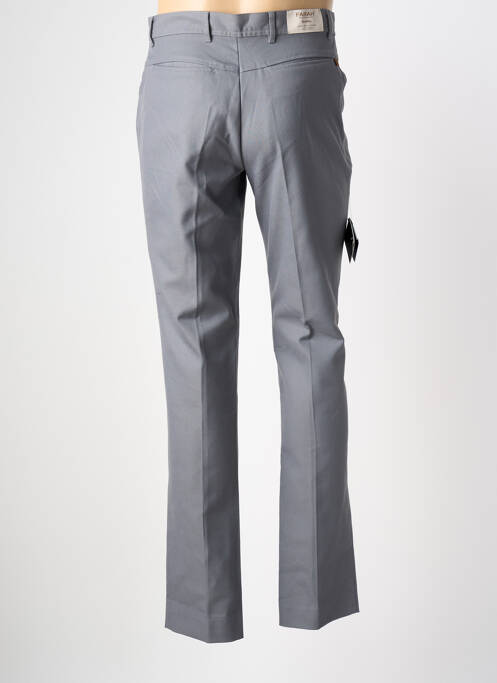 Pantalon slim taille à pinces taille normale gris FARAH homme
