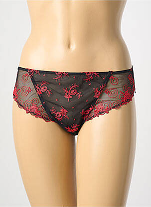 Culotte effet satiné noir LISE CHARMEL femme