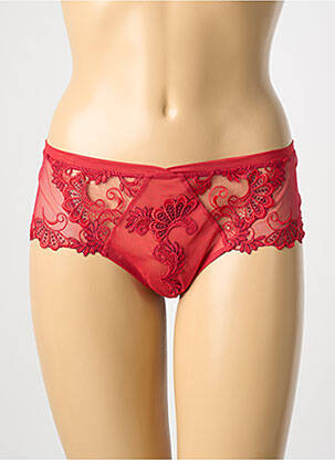 Shorty bi-matiére rouge LISE CHARMEL femme