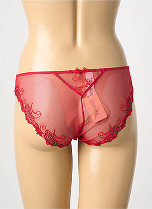 Culotte tissage tulle rouge LISE CHARMEL femme