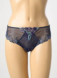 Tanga broderie bleu LISE CHARMEL femme