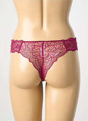 Culotte broderie dentelle de calais violet LISE CHARMEL femme