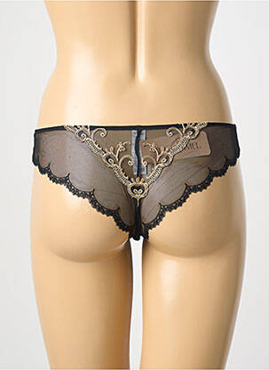 Tanga broderie noir LISE CHARMEL femme