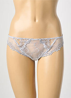 Tanga broderie gris LISE CHARMEL femme