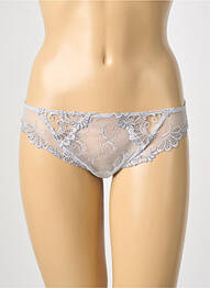 Tanga broderie gris LISE CHARMEL femme