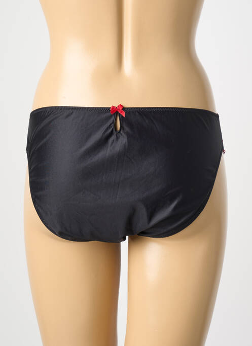 Culotte effet satiné noir LISE CHARMEL femme