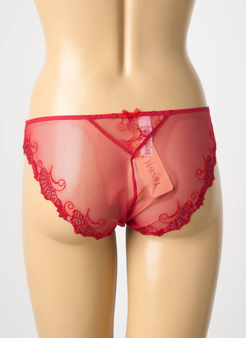 Culotte tissage tulle rouge LISE CHARMEL femme