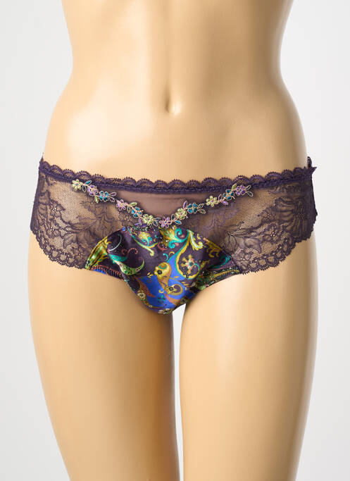 Shorty broderie violet LISE CHARMEL femme