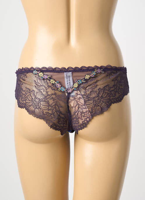 Shorty broderie violet LISE CHARMEL femme