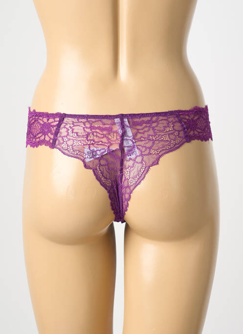 Tanga violet LISE CHARMEL femme