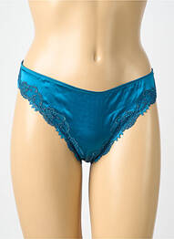 Culotte tissage satiné bleu LISE CHARMEL femme