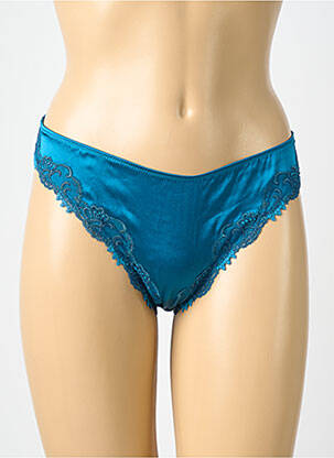 Culotte tissage satiné bleu LISE CHARMEL femme