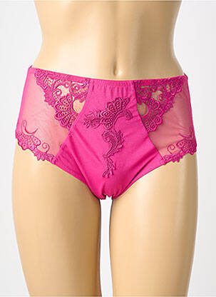 Culotte haute broderie rose LISE CHARMEL femme