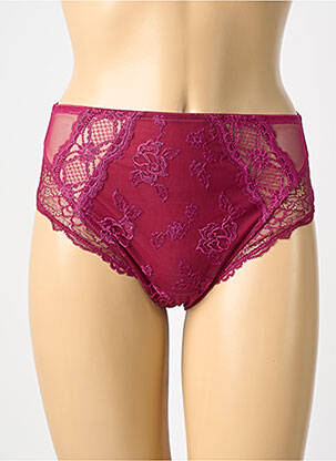 Culotte haute broderie violet LISE CHARMEL femme