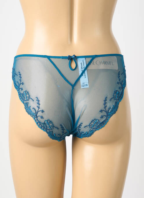 Culotte tissage satiné bleu LISE CHARMEL femme