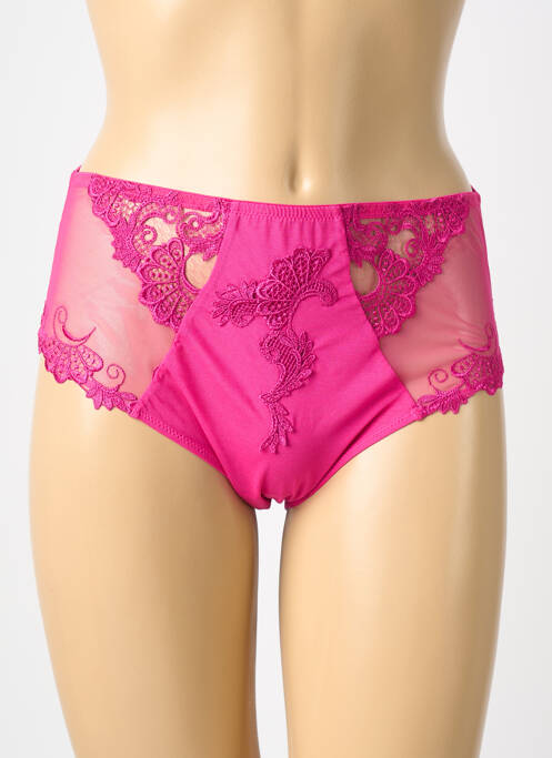 Culotte haute broderie rose LISE CHARMEL femme