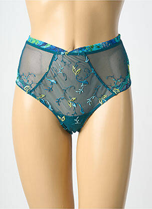 Culotte haute bi-matiére vert LISE CHARMEL femme