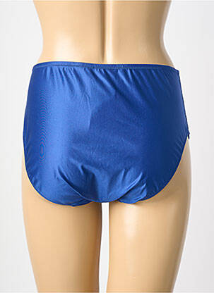 Culotte haute bi-matiére bleu LISE CHARMEL femme
