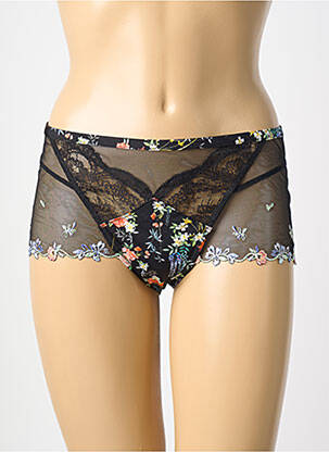 Shorty tissage satiné noir LISE CHARMEL femme