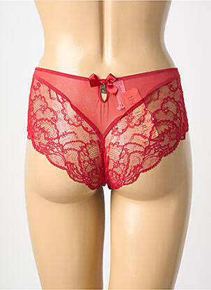 Culotte haute tissage dentelle rouge LISE CHARMEL femme