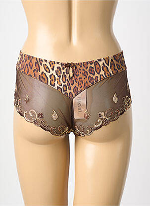 Shorty bi-matiére marron LISE CHARMEL femme
