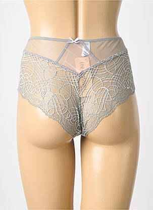 Shorty finition dentelle gris LISE CHARMEL femme