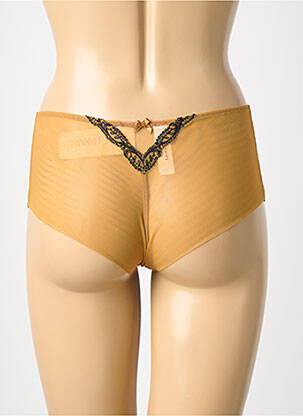 Shorty tissage satiné jaune LISE CHARMEL femme