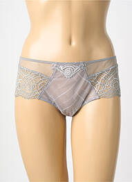 Shorty bi-matiére gris LISE CHARMEL femme