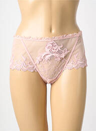 Culotte haute bi-matiére rose LISE CHARMEL femme