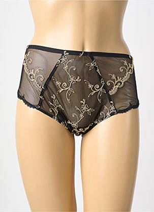 Culotte haute bi-matiére noir LISE CHARMEL femme