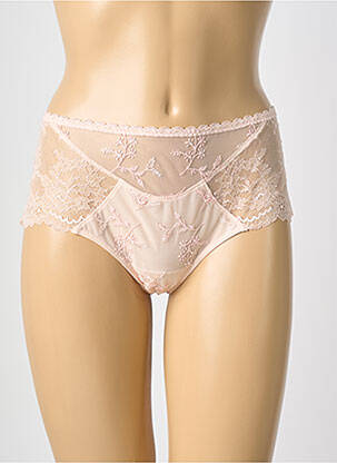 Culotte haute bi-matiére rose LISE CHARMEL femme
